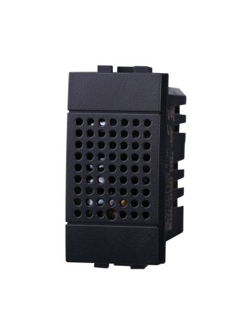 ETTROIT SENSORE ACUSTICO - SERIE MOON - NERO (AN1701) Compatibile ABB Axolute