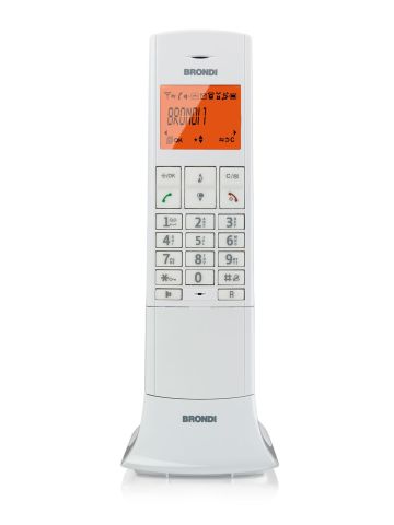 TEL. CORDLESS BRONDI LEMURE BIANCO