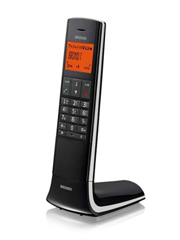 TEL. CORDLESS BRONDI LEMURE NERO