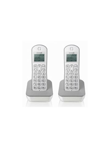 TEL.CORDLESS BRONDI GALA TWIN WH-GRIGIO