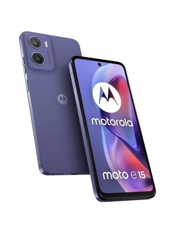 MOTOROLA MOTO E15 (FRESH LAVANDER) - SMARTPHONE 6.67"" - RAM 2GB - STORAGE 64GB - ITA