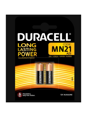 PILE DURACELL MN21 12V APRI CANCELLO 2pz