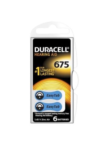 PILE DURACELL EASY TAB 675 BLU ACUSTICA
