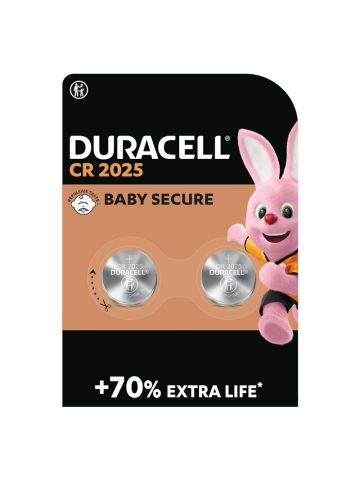 DURACELL CR2025 - BATTERIA A MONETA AL LITIO - master carton da 10 blister