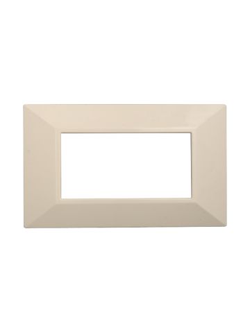 ETTROIT PLACCA PIRAMIDE 4 MODULI - SERIE MOON - SABBIA (AN90309) Compatibile ABB Axolute