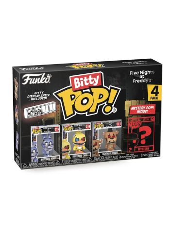 FUNKO POP BITTY POP NIGHTMARE BONNIE 4-PK (73047) - MOVIES - FIVE NIGHTS AT FREDDY''S