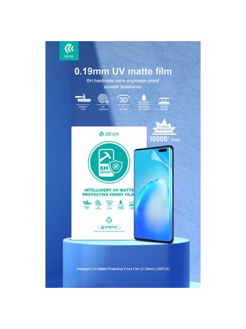 PELLICOLE DISP 0.19MM UV PROTEZ. 6H 20PZ