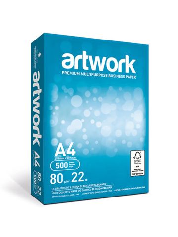 ARTWORK CARTA A4 80GR - 5 RISME