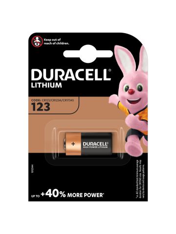 DURACELL LITIO CR123 M3 ULTRA BLISTER 1P