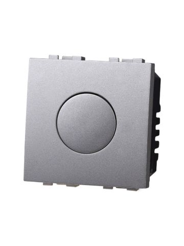 ETTROIT INTERRUTTORE TOUCH 2 POSTI 16A - SERIE SPACE - GRIGIO (LG1401) Compatibile BTicino Living