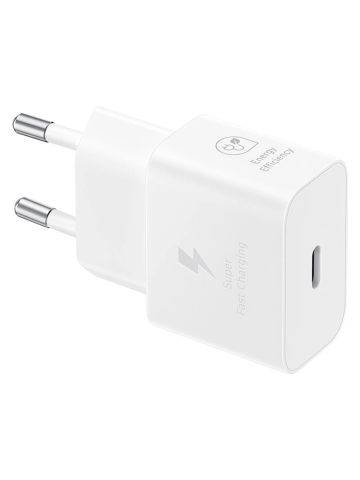SAMSUNG EP-T2510NWEGEU - ALIMENTATORE RAPIDO 25W USB-C WHITE