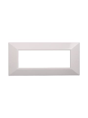 ETTROIT PLACCA PIRAMIDE 6 MODULI - SERIE MOON - BIANCO (AN90601) Compatibile ABB Axolute