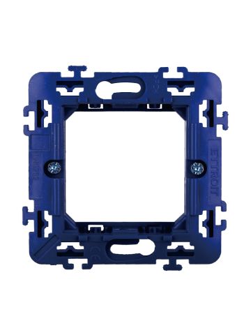 ETTROIT SUPPORTO 2 MODULI - SERIE SPACE (LN0202) Compatibile BTicino Living