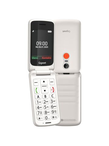 GIGASET GL595 (BIANCO) - TELEFONO CELLULARE SENIOR CLAMSHELL