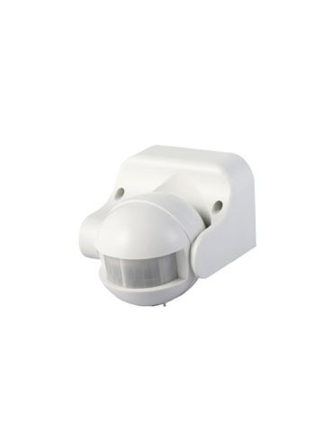 V-TAC VT-8003 (BIANCO) - SENSORE DI MOVIMENTO E CREPUSCOLARE - RILEVAZIONE 12 METRI - IP44