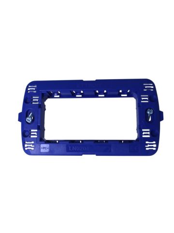 ETTROIT SUPPORTO 4 MODULI - SERIE SPACE (LN0204) Compatibile BTicino Living