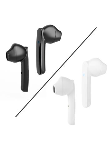 AKAI K1 BUDS - AURICOLARI BLUETOOTH WIRELESS ULTRA SLIM - 2COLORI ASSORTITI - WHITE E BLACK