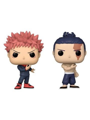 FUNKO POP YUJI ITADORI  e  AOI TODO 2PACK (72041) - JUJUTSU KAISEN - ANIMATION