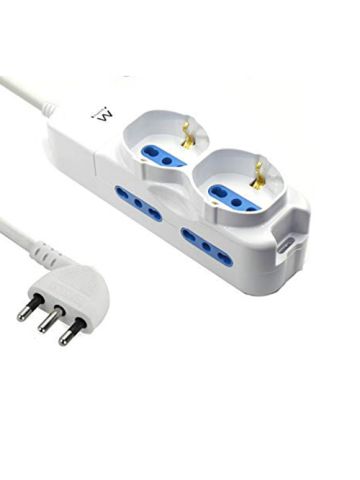 MULTIPRESA 6 POS. BIANCA EWENT