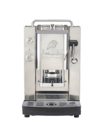 FABER PRO TOTAL INOX ESSENTIAL 3.0 SATINATO CROMO - MACCHINA PER CAFFE'' - ELETTROVALVOLA E TERMOSTATO 95
