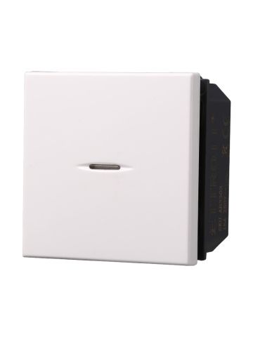 ETTROIT DEVIATORE ASSIALE 2 POSTI16A - SERIE MOON - BIANCO (AB3302) Compatibile BTicino Axolute