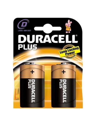 DURACELL PLUSPOWER BOOST (MN1300) - BLISTER 2 BATTERIE D2 (MASTER CARTON 10 BLISTER)