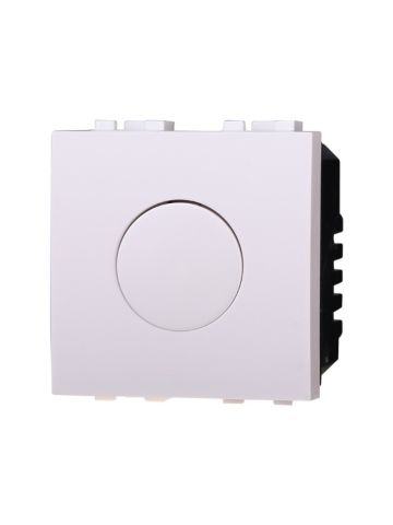 ETTROIT INTERRUTTORE TOUCH 2 POSTI 16A - SERIE SPACE - BIANCO (LB1401) Compatibile BTicino Living