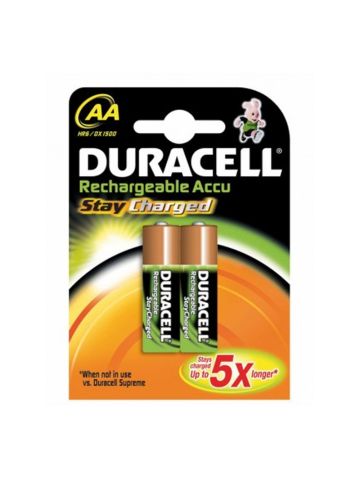 DURACELL BLISTER 2 BATTERIE STILO RICARICABILI 2500mAh (HR06BL2)